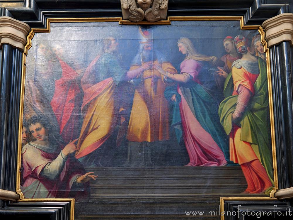 Milan (Italy) - Wedding of the Virgin by Camillo Procaccini in the Church of Santa Maria del Carmine